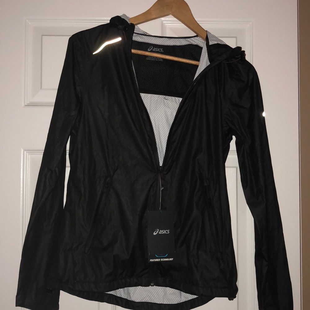 ASICS NWT waterproof jacket